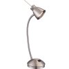 Globo Lampada da tavolo Nichel opaco, 1-Luce