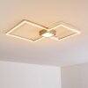 Narpes Plafoniera LED Nichel opaco, 1-Luce