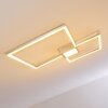 Narpes Plafoniera LED Nichel opaco, 1-Luce