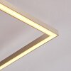 Narpes Plafoniera LED Nichel opaco, 1-Luce