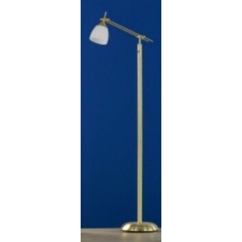 Trio 4035 Lampada da terra Ottone, 1-Luce