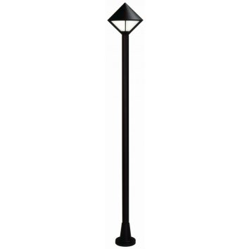 Albert 2032 Lampione Nero, 1-Luce