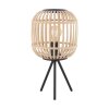 EGLO BORDESLEY Lampada da Tavolo Nero, 1-Luce