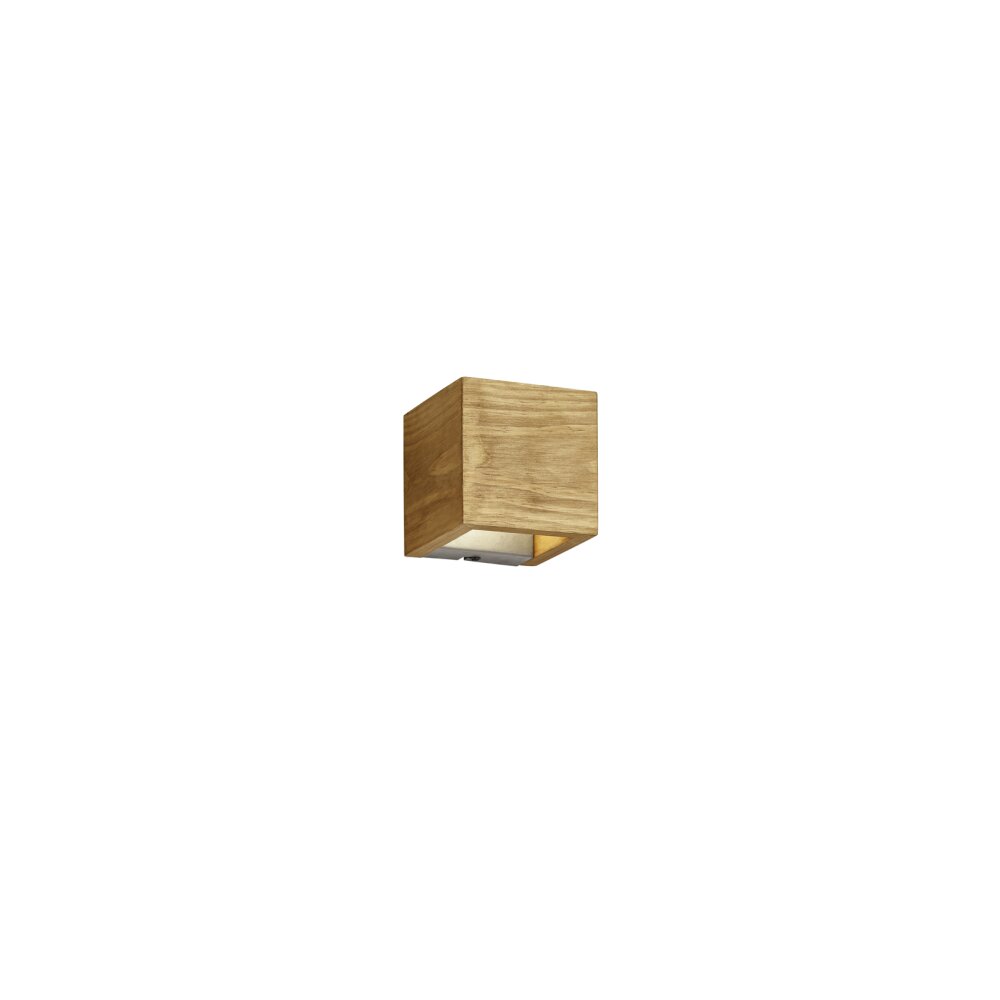 Trio Brad Applique LED Legno chiaro, 1-Luce main product photo