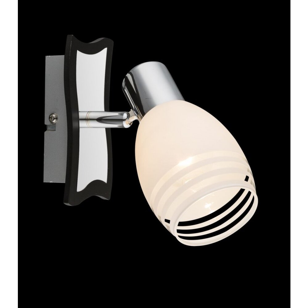 Globo Applique Cromo, Vetro, 1-Luce main product photo