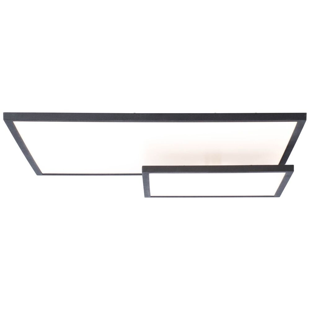 Plafoniera Brilliant Bility LED Nero, 1-Luce main product photo