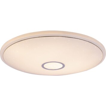 Plafoniera Globo CONNOR LED Bianco, 1-Luce, Telecomando, Cambia colore