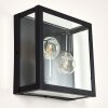 Caudry Applique da esterno Nero, 2-Luci