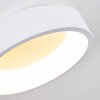 Kampala Plafoniera LED Bianco, 1-Luce