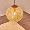 Vigra Lampadario a sospensione Marrone, Oro, 1-Luce