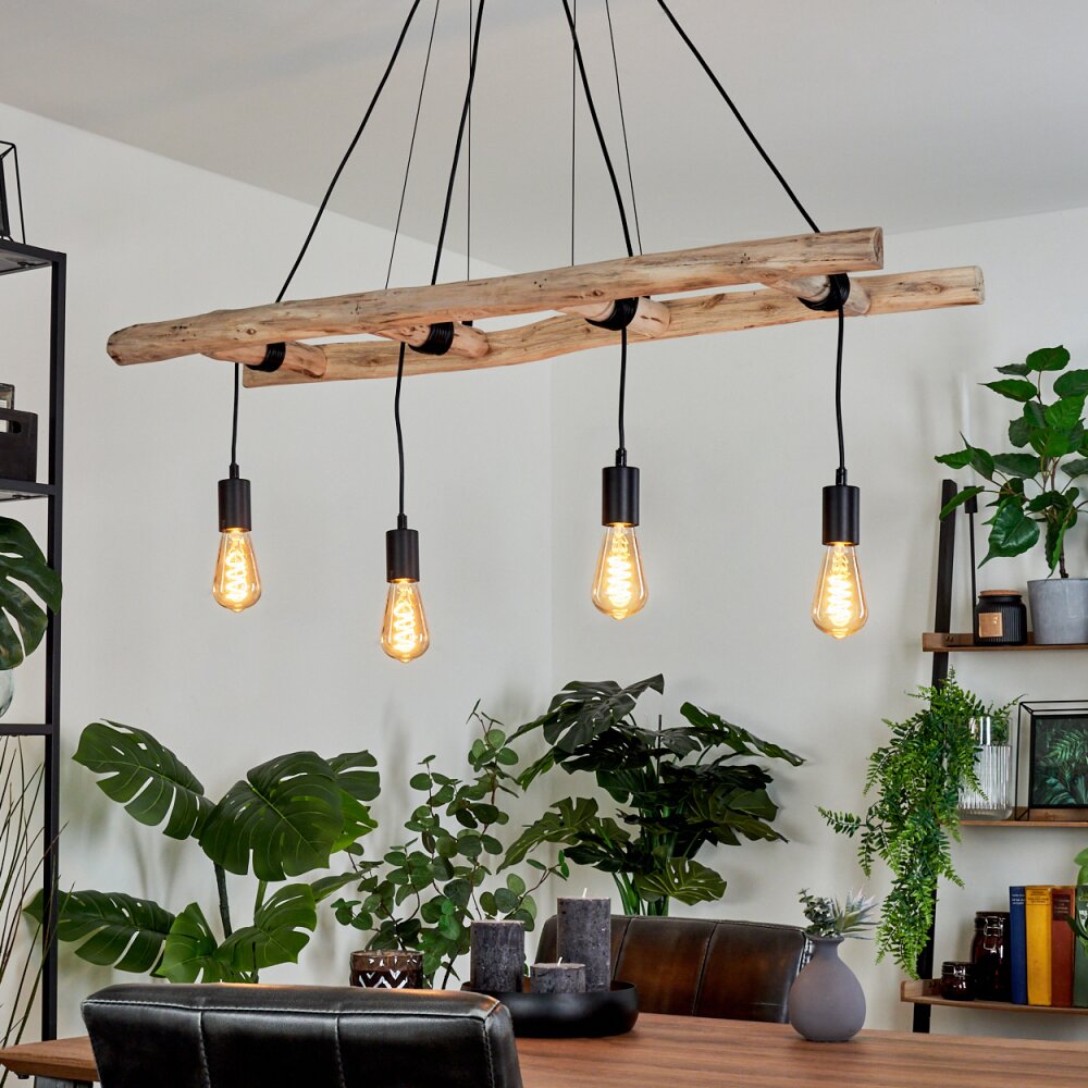 Yaak Lampada a Sospensione Marrone, Nero, 4-Luci main product photo