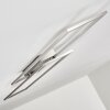 Veyrier Plafoniera LED Acciaio satinato, 2-Luci