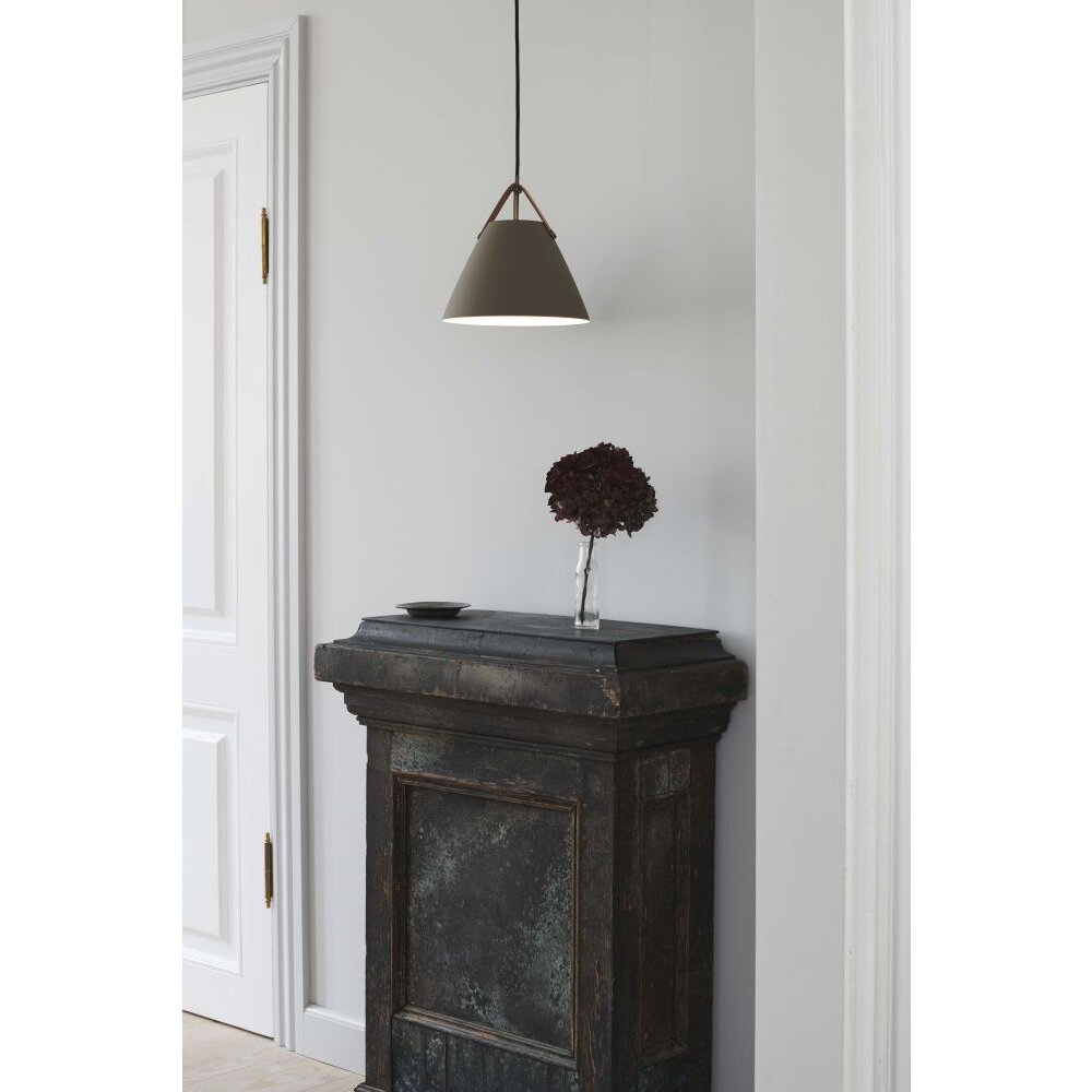 Design For The People by Nordlux STRAP Lampadario a sospensione Beige, 1-Luce main product photo