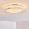 Burton Plafoniera LED Bianco, 1-Luce