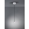 Trio Leuchten CORD Lampada a Sospensione Cromo, 1-Luce