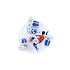 Elobra SOCCER Applique rotondo Blu, Bianco, 3-Luci