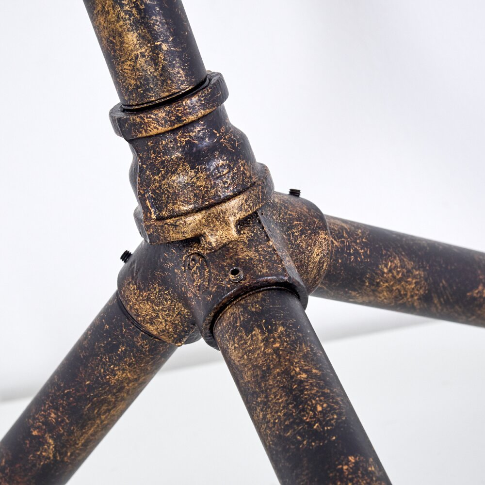 Kolyma Lampada da Tavolo Marrone, Nero-Oro, 1-Luce
