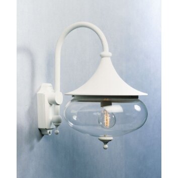 Konstsmide Libra Applique Bianco, 1-Luce