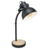 EGLO LUBENHAM Lampada da Tavolo Marrone, Nero, 1-Luce