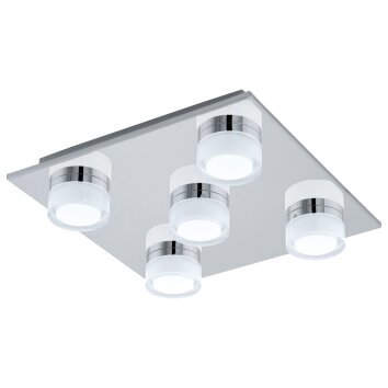 Eglo ROMENDO Plafoniera LED Cromo, 5-Luci