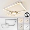 Narpes Plafoniera LED Nichel opaco, 1-Luce