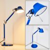 Artemide TOLOMEO MICRO Lampada da Tavolo Blu, 1-Luce