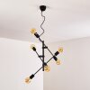 Coppet Lampadario a sospensione Nero-Oro, 6-Luci