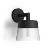 Philips Hue White & Color Ambiance Attract Applique LED Nero, 1-Luce