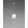 Mantra TIFFANY Lampada a Sospensione Cromo, 1-Luce