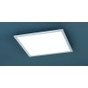 Trio-Leuchten Phoenix Plafoniera LED Nichel opaco, 1-Luce