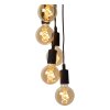 Lucide FIX MULTIPLE Lampada a Sospensione Nero, 7-Luci