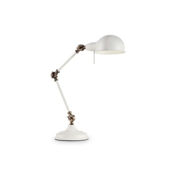 Ideal Lux TRUMAN Lampada da Tavolo Bianco, 1-Luce