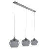 Steinhauer Lotus Lampadario a sospensione Acciaio inox, 1-Luce