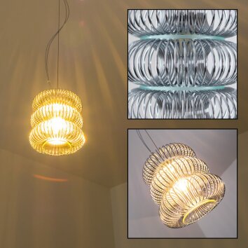 Hearst Lampada a sospensione Cromo, 1-Luce