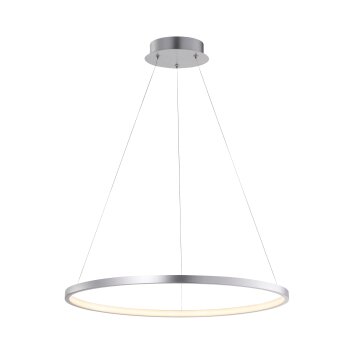 Lampada a Sospensione Leuchten Direkt CIRCLE LED Argento, 1-Luce