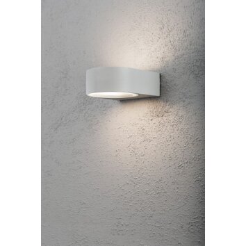 Konstsmide Teramo Applique Grigio, 1-Luce