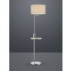 Lampada da terra Trio Leuchten CLAAS Nichel opaco, 1-Luce