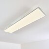 Antria Plafoniera LED Bianco, 1-Luce, Telecomando, Cambia colore