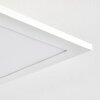 Antria Plafoniera LED Bianco, 1-Luce, Telecomando, Cambia colore