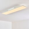 Antria Plafoniera LED Bianco, 1-Luce, Telecomando, Cambia colore