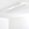 Antria Plafoniera LED Bianco, 1-Luce, Telecomando, Cambia colore