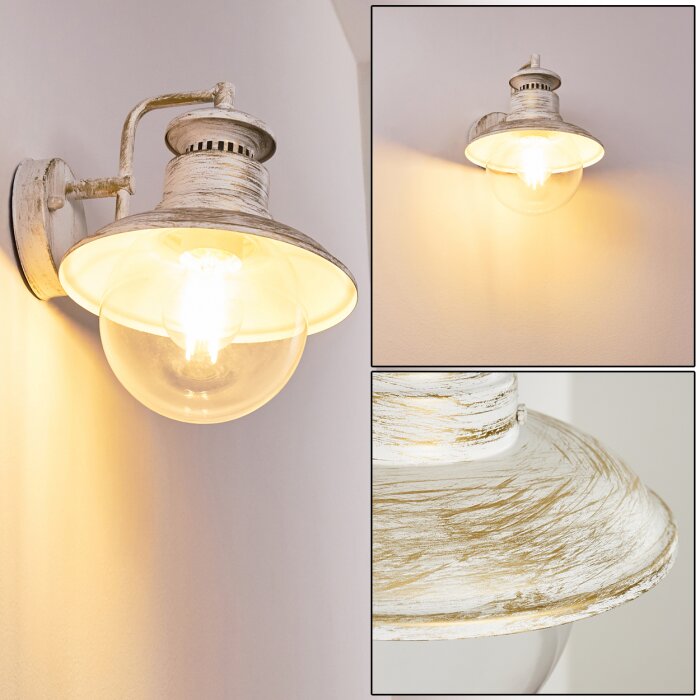 Applique da esterno Fox Bianco, 1-Luce Applique da esterno Fox Bianco, 1-Luce