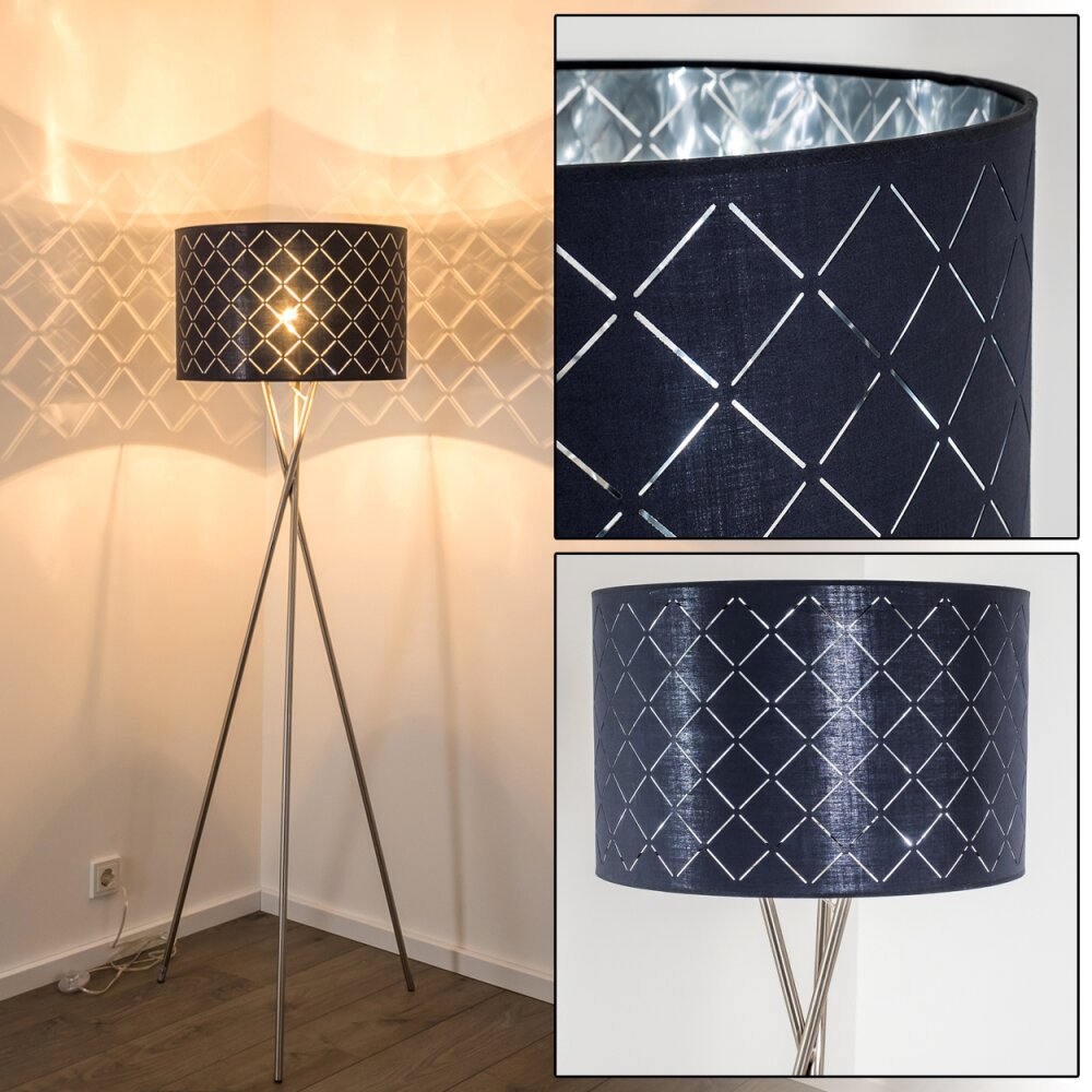 Meldal Lampada da terra Nichel opaco, 1-Luce main product photo