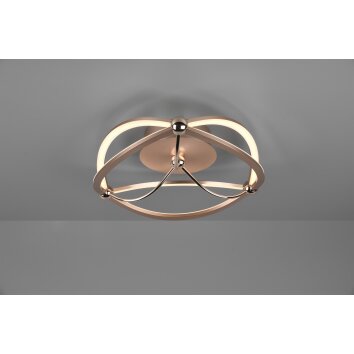 Trio Charivari Plafoniera LED Ottone, 1-Luce