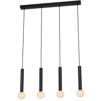 Eglo CORTENOVA Lampadario a sospensione Nero, 4-Luci