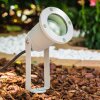 Pilsen Faretto da giardino Argento, 1-Luce