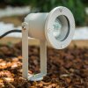 Pilsen Faretto da giardino Argento, 1-Luce