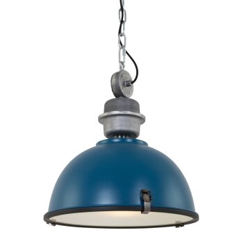 Steinhauer Bikkel Lampada a Sospensione Blu, 1-Luce