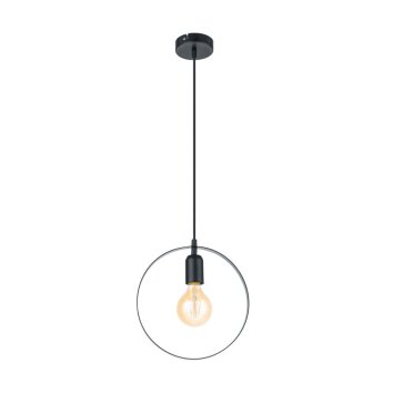 Eglo BEDINGTON Lampadario a sospensione Nero, 1-Luce