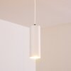 Zuoz Lampadario a sospensione Bianco, 1-Luce